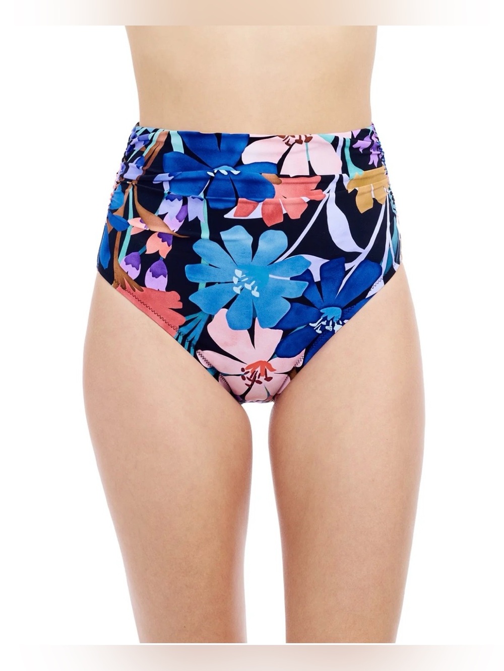 PROFILE BY GOTTEX
MELODY SHIRRED HIGH WAIST SWIM BOTTOM